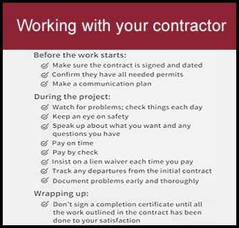 What do contractors do?